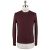 Malo Malo Burgundy Virgin Wool Sweater Crewneck Burgundy 000