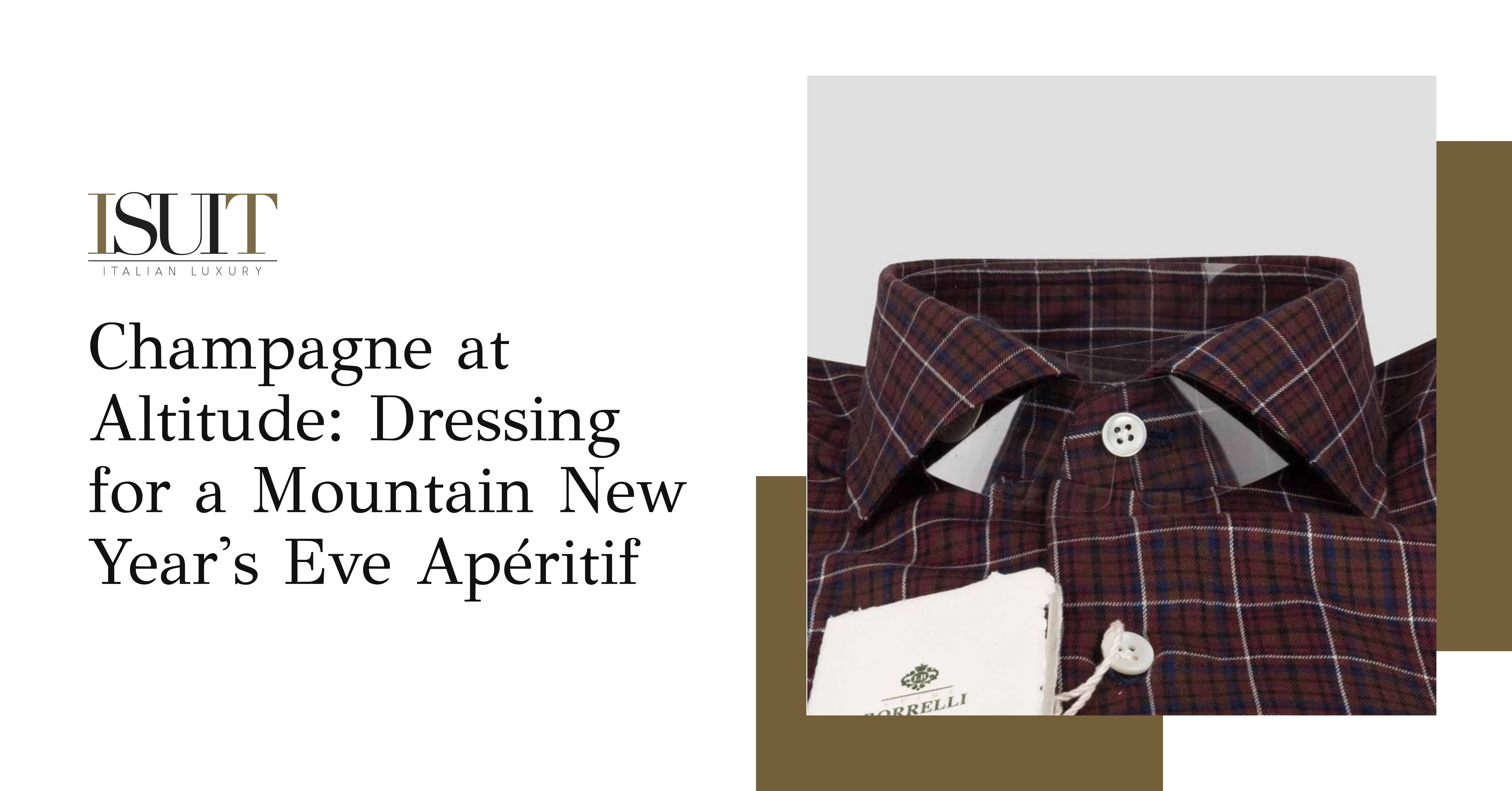 Champagne at Altitude: Dressing for a Mountain New Year's Eve Apéritif