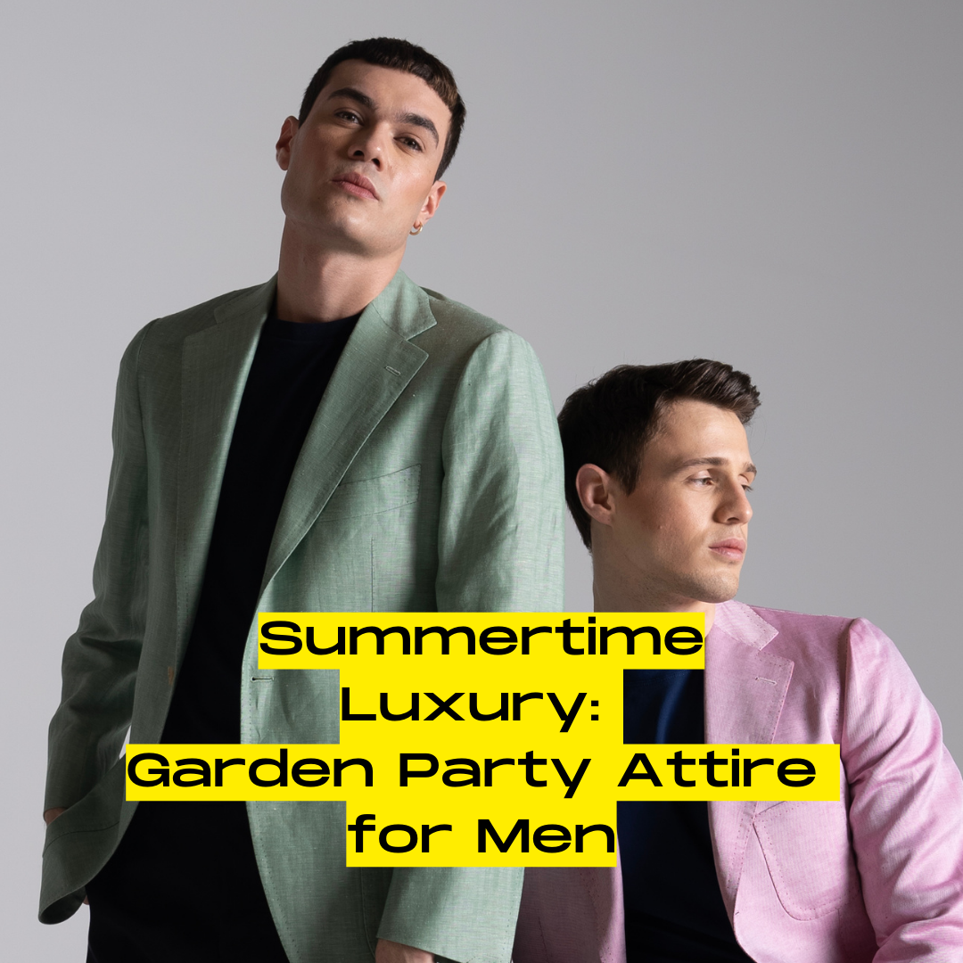 Mens garden party outfit best sale