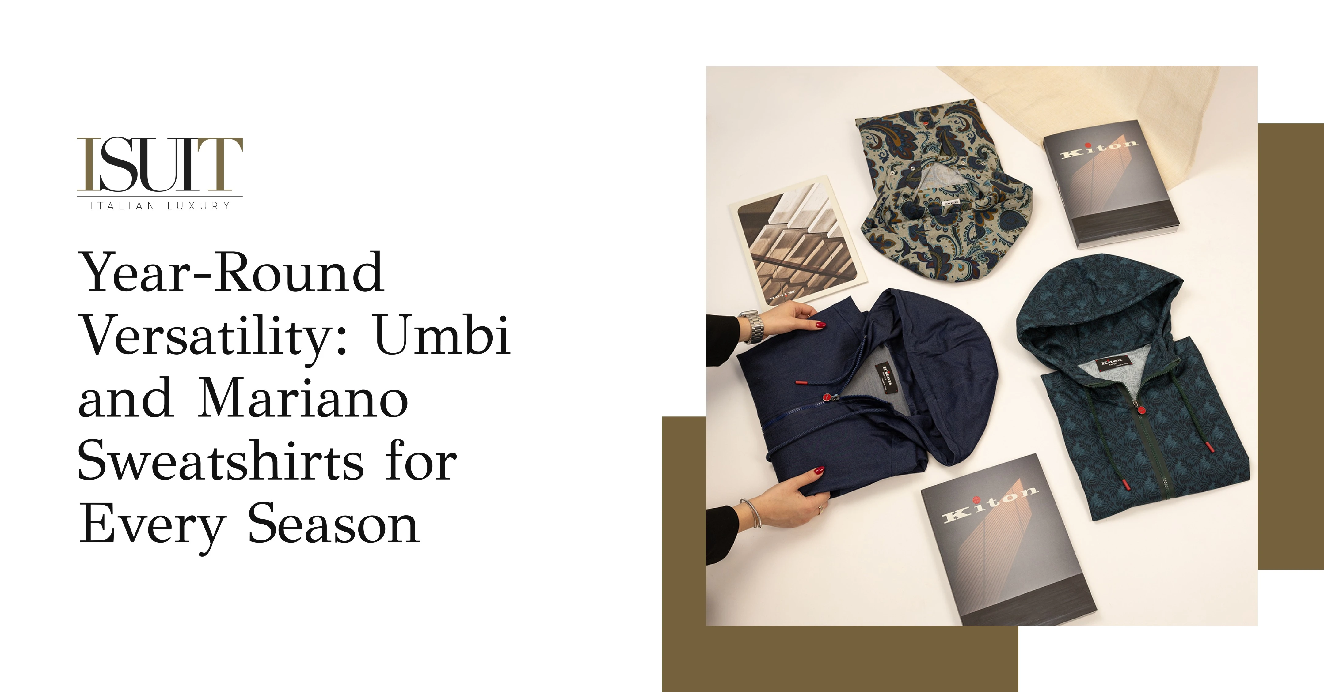 Year-Round Versatility: Umbi and Mariano Sweatshirts for Every Season