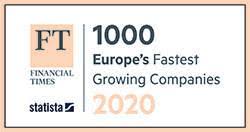 PORCAMO SRL JOINS FINANCIAL TIMES' 1000 EUROPE'S FASTEST GROWING COMPANIES LIST, for the second year in a row.