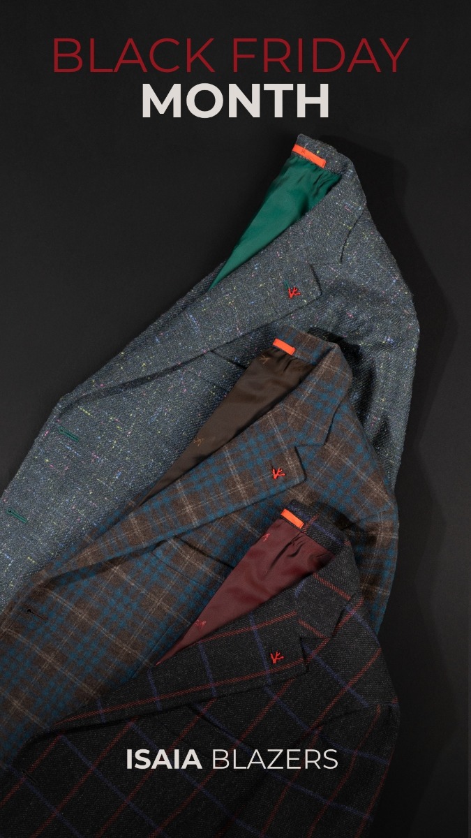 IsuiT Black Friday - ISAIA Blazers Collection